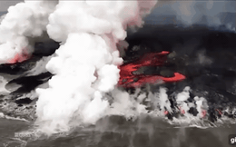 Sau khi hút gần sạch nước hồ, núi lửa ở Hawaii có nguy cơ gây tai họa mới