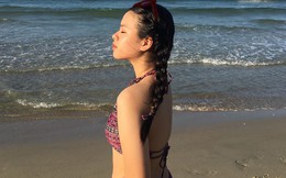 Mới ngày nào bé mũm mĩm, con gái út của nghệ sĩ Chiều Xuân giờ đã lớn, tự tin diện bikini