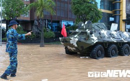 Hải Phòng yêu cầu dừng họp, huy động 4 xe thiết giáp đối phó bão số 3