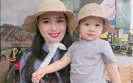 Mẹ trẻ xinh đẹp bóc mẽ chính mình khi đăng ảnh hậu trường nhăn nhó, khác hẳn với ảnh chụp long lanh trên Facebook