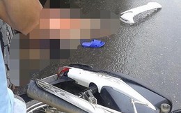 Ngã ra đường sau va chạm giao thông, người phụ nữ bị xe tải chèn tử vong