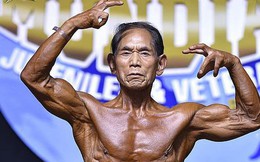 Cụ ông 81 tuổi cơ bắp cuồn cuộn như Phạm Văn Mách