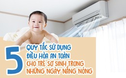 Mẹ phải biết: 5 quy tắc dùng điều hòa để trẻ không bị ốm trong những ngày nắng nóng