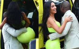 Yêu nhau đã 6 năm, Kanye vẫn cưng chiều Kim Kardashian hết mực khi bế bổng vợ rời khỏi xe