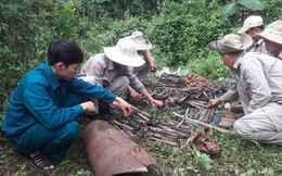 Gần 500 đầu đạn lăn lóc ở khu vực biên giới Quảng Trị