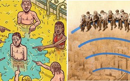 12 bức tranh về thế giới khắc nghiệt đúng đến giật mình, ai cũng thấy mình trong đó