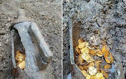 Kho báu đầy ắp tiền vàng La Mã hơn 1.500 năm tuổi ở Italy