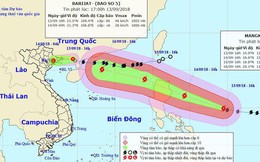 Siêu bão Mangkhut mạnh 'khủng khiếp' như thế nào?