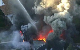 Hiện trường vụ 70 ngôi nhà cháy ngùn ngụt ở Mỹ nghi do nổ đường ống dẫn ga
