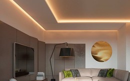 Thiết kế đèn âm tường giúp căn hộ trở nên lung linh