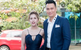 Vợ Việt Anh ăn mặc sexy, đẹp nổi bật tại sự kiện