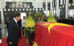 Thủ tướng Campuchia và Thủ tướng Hàn Quốc đến viếng Chủ tịch nước Trần Đại Quang