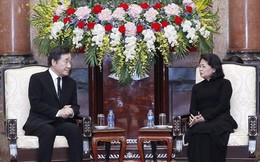 Quyền Chủ tịch nước Đặng Thị Ngọc Thịnh tiếp Thủ tướng Hàn Quốc