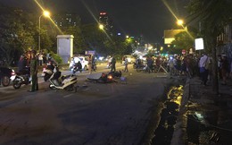 Nạn nhân thoát chết vụ thanh sắt rơi ở Hà Nội: "Có vật rơi xuống sau xe, quật mạnh làm tôi ngã"