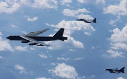 Ảnh: B-52 của Mỹ bay qua Biển Đông hai lần trong một tuần