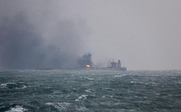 Tàu chở dầu Iran gặp nạn có thể cháy suốt một tháng ở biển Hoa Đông