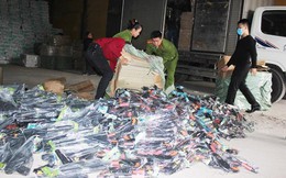 Hàng nghìn khẩu súng nhựa được chuyển từ Móng Cái về Thanh Hóa