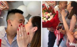 Chưa kịp làm móng đã được cầu hôn, cô gái mượn tạm bàn tay của chị đeo nhẫn chụp ảnh cho sang!