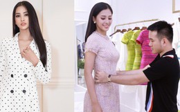 Trần Tiểu Vy khoe nhan sắc rạng rỡ, tất bật chuẩn bị váy áo trước khi lên đường dự thi Miss World