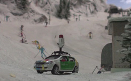 Google chế tạo xe Street View thu nhỏ, giúp chúng ta tham quan bên trong mô hình lớn nhất thế giới
