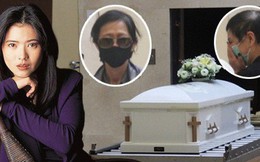Lễ hoả táng của Lam Khiết Anh: Chị gái trùm kín mặt xuất hiện tiều tụy, người thân khóc nức nở