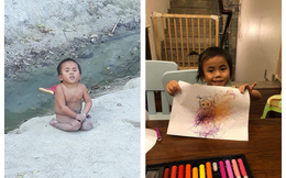 Hành trình thay đổi của em bé Mường Lát sau 1 năm về thành phố: Pàng được đi học chữ, hạnh phúc đón sinh nhật đầu tiên bên ba mẹ nuôi