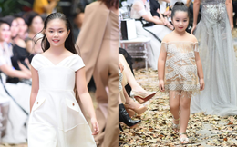 Mẫu nhí Chíp Măng, Trà My tỏa sáng tại show thời trang có Mai Phương Thúy, Tú Anh