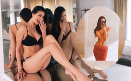 Hoa hậu Phạm Hương bất ngờ tung ảnh bán nude táo bạo
