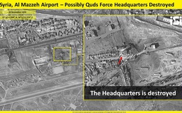 Israel tung ảnh chụp vệ tinh cho thấy thiệt hại gây ra sau không kích ở Syria