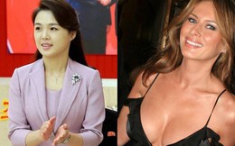 Vẻ đẹp đối lập của hai Đệ nhất phu nhân Mỹ và Triều Tiên