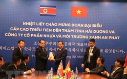 Đoàn đại biểu Đảng Lao động Triều Tiên thăm tỉnh Hải Dương