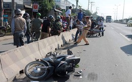 Tông vào xe ben đang qua đường, 2 thanh niên tử vong ở Bình Phước