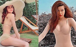 Loạt ảnh bikini nóng bỏng của Hồ Ngọc Hà khi đi du lịch cùng Kim Lý