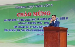 Người tự xưng "nhà báo quốc tế" là Viện trưởng một Viện thuộc Hội Luật gia Việt Nam