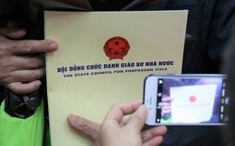 Công bố thành viên Hội đồng giáo sư Nhà nước