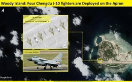 Trung Quốc triển khai phi pháp 4 chiến đấu cơ J-10 đến Hoàng Sa