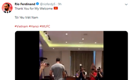 Rio Ferdinand háo hức, gửi thông điệp đặc biệt đến Việt Nam