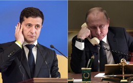 Ukraine gọi, Nga đáp lời: TT Putin bất ngờ điện đàm lần đầu tiên với TT Zelensky