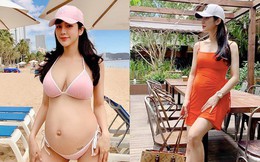 Diệp Lâm Anh mang bầu lần 2: Sống sang chảnh, "nghiện" chụp ảnh bikini nóng bỏng