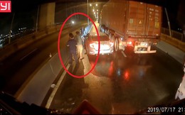 Tài xế container "tung" camera hành trình giúp đồng nghiệp gặp nạn và tâm sự gây tranh cãi