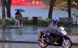 Dự báo thời tiết hôm nay: Hà Nội có thể có mưa rào và dông