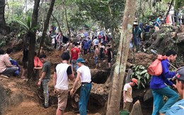 Huy động gần 150 công an, dân quân ngăn người dân đổ lên núi đào đá quý ở Yên Bái