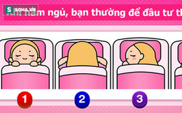Cách nhìn thấu tâm can người khác chỉ qua tư thế đầu khi nằm ngủ