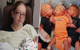Đau bụng quằn quại tưởng sỏi thận, bà mẹ đến bệnh viện rồi sinh liền 3 con, mang thai 3 hơn 8 tháng mà không hay biết