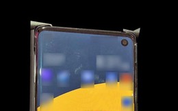 Xuất hiện ảnh thực tế của Galaxy S10: 100% có màn hình "nốt ruồi"