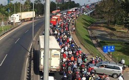 Cầu Cần Thơ, cầu Mỹ Thuận ùn tắc giao thông nghiêm trọng