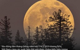 Rằm tháng Giêng: Việt Nam đón siêu trăng