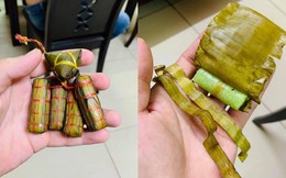 Mua bánh tét online, chàng trai phẫn nộ khi nhận về chùm bánh như móc khóa nhưng phản ứng của dân mạng mới bất ngờ