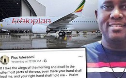 Tin nhắn kỳ lạ của hành khách trước khi máy bay Ethiopia rơi: Điềm báo trước thảm kịch?