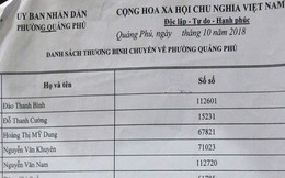 Lập “khống” danh sách thương binh để trục lợi tiền tỉ